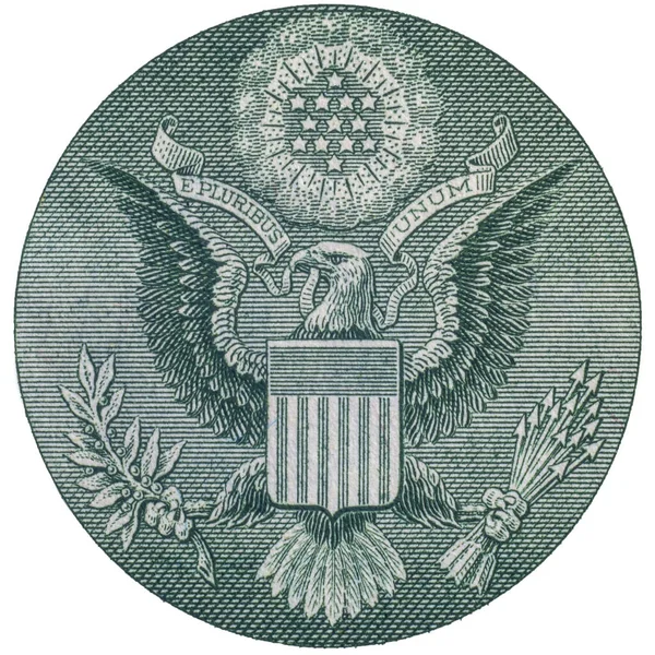 2020 Illustrative Editorial Great Seal United States 배경에 고립되다 — 스톡 사진