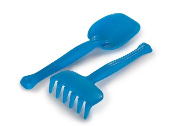 Çok renkli plastik oyuncaklar