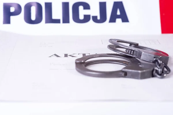 Arquivo investigação policial — Fotografia de Stock