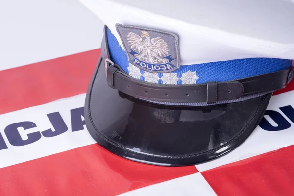 Elementi di polizia polacco attrezzature — Foto Stock