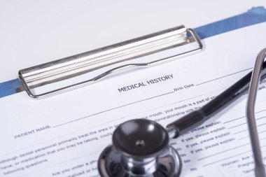 tıbbi geçmişi Anketi