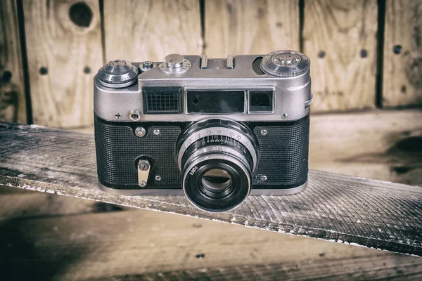 Vintage film cameras — Stock Photo, Image