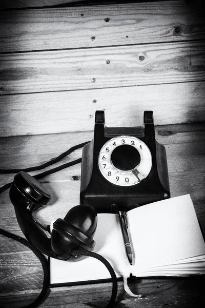 Photo of the old telephone — Stock Photo, Image
