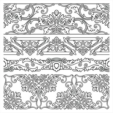 Sorunsuz vintage öğeler