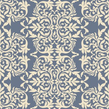 Vektör Şam desen tasarımı, Royal süs arka plan