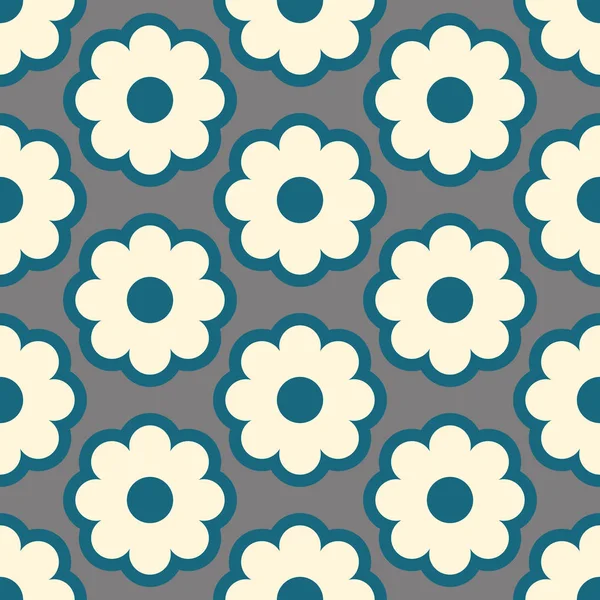 Diseño de patrones vectoriales, tela floral, fondo geométrico, papel pintado creativo y papel de envoltura — Vector de stock