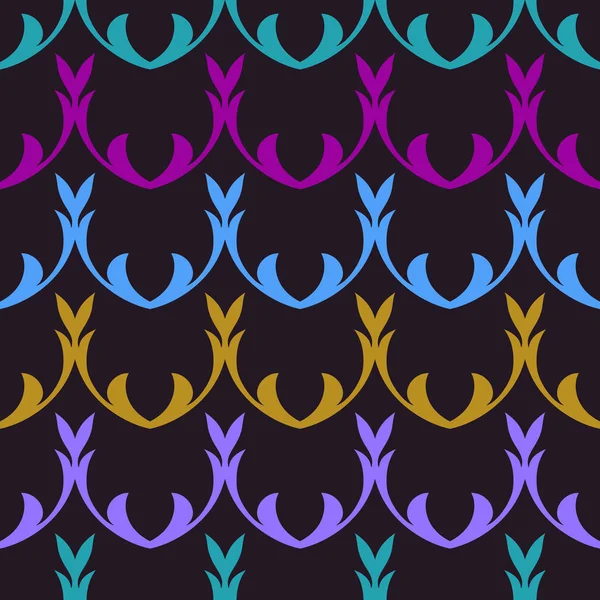 Ontwerp van het patroon van de vector, de naadloze achtergrond, mode fabric — Stockvector