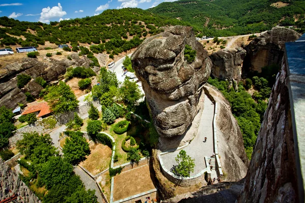 Meteora sziklaalakzatok — Stock Fotó