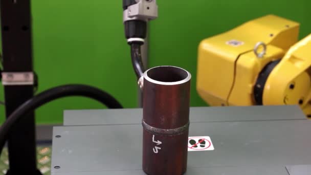Ρομπότ διαδικασία συγκόλλησης — Αρχείο Βίντεο