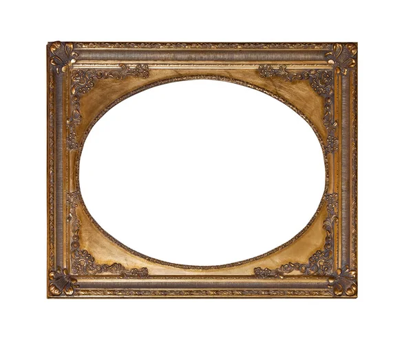 Antieke gouden frame voor schilderij — Stockfoto