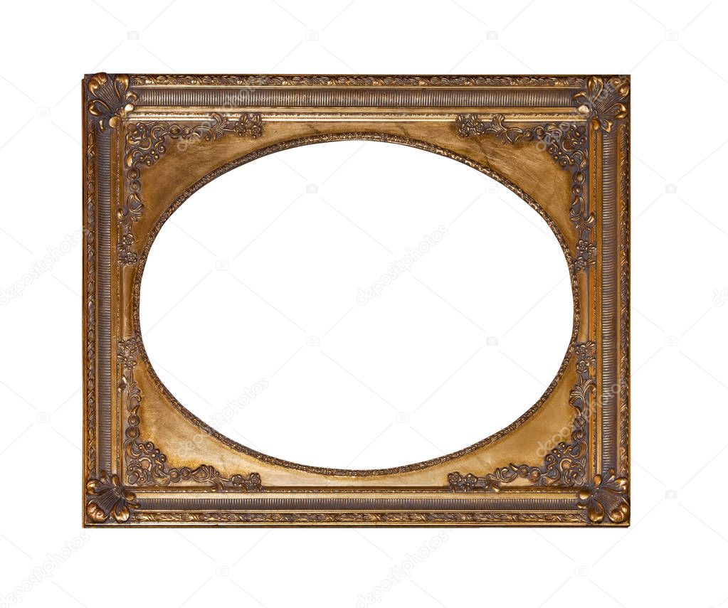 Antique gold frame for painting