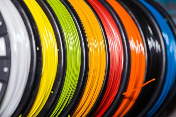 ABS wire plastic for 3d printer — Stock Photo, Image