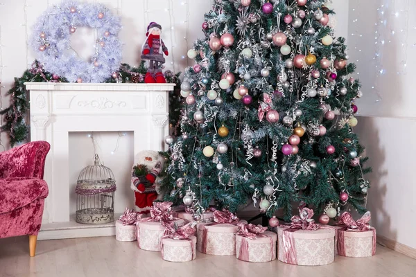 Natale e Capodanno sfondo — Foto Stock