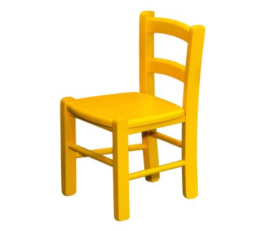 Çocuklar ahşap sandalye