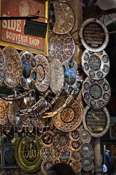Grand Bazaar vy i Istanbul, Turkiet — Stockfoto