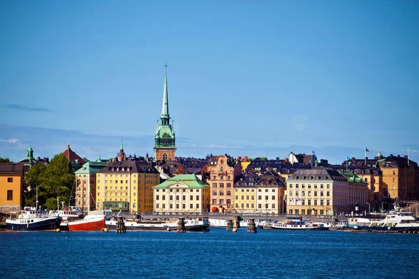 Stockholm város, Svédország — Stock Fotó