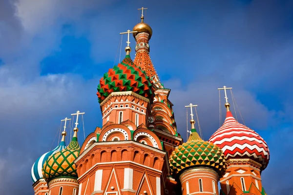 Catedral de São Basílio Pokrovsky em Moscou — Fotografia de Stock