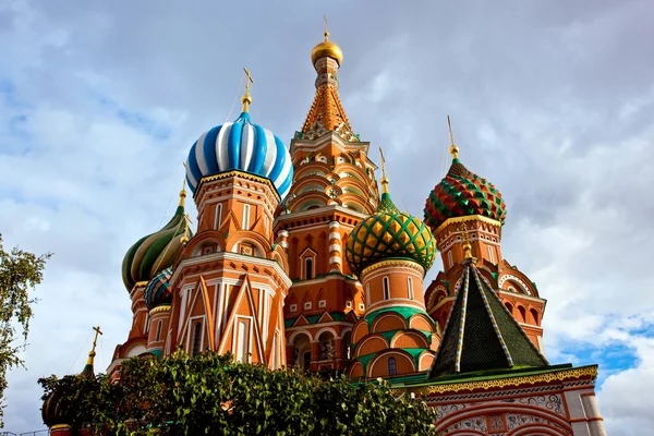 Catedral de São Basílio Pokrovsky em Moscou — Fotografia de Stock