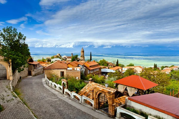 Miasto Sighnaghi, Georgia — Zdjęcie stockowe