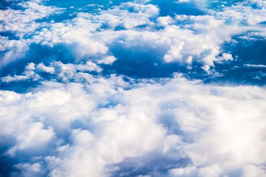 Mavi clods gökyüzü