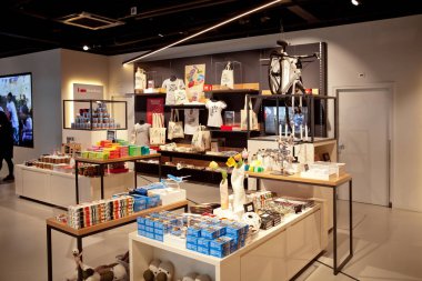 Ben Amsterdam salonu iç Amsterdam, Hollanda Merkez İstasyonu am
