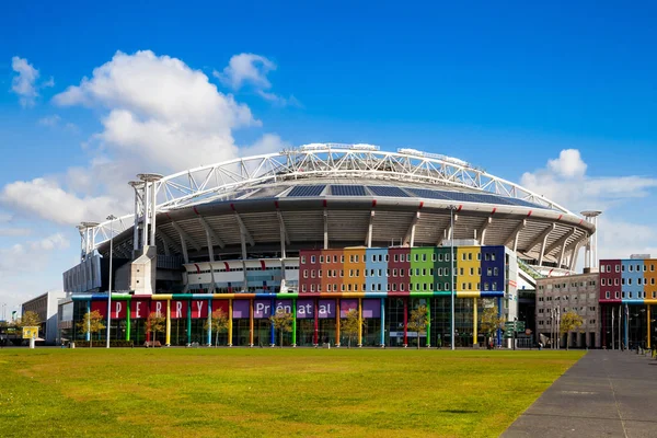 Ajax Arena na cidade de Amsterdã, Holanda — Fotografia de Stock