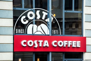 Costa kahve Restoran logo Riga, Letonya