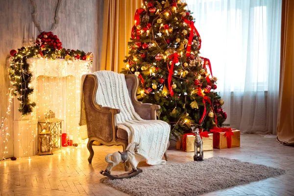 Natale e Capodanno sfondo — Foto Stock