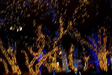 Neon ışıkları arka plan