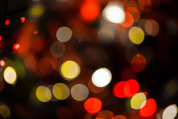 Bokeh ışıkları Noel arka plan — Stok fotoğraf