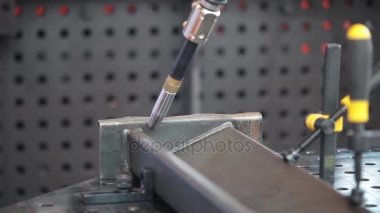 Robot kaynak işlemi