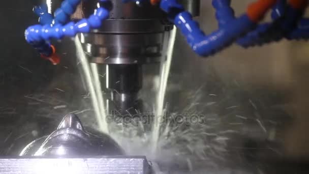 CNC machine de traitement des métaux — Video