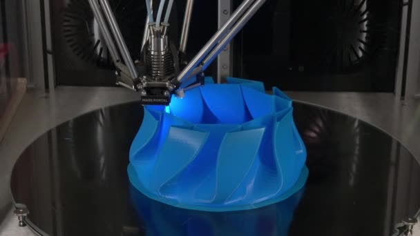 Технология 3D печати — стоковое видео
