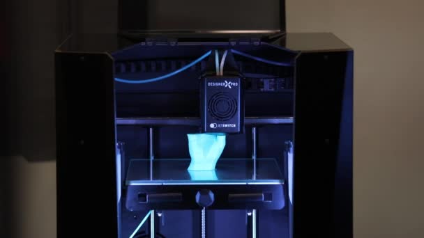 3D технології Тамподрук — стокове відео