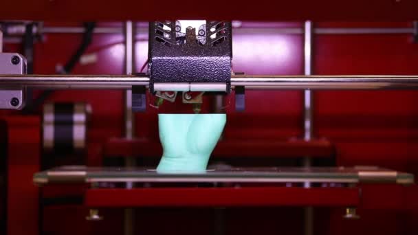 Tecnologia de impressão 3D — Vídeo de Stock