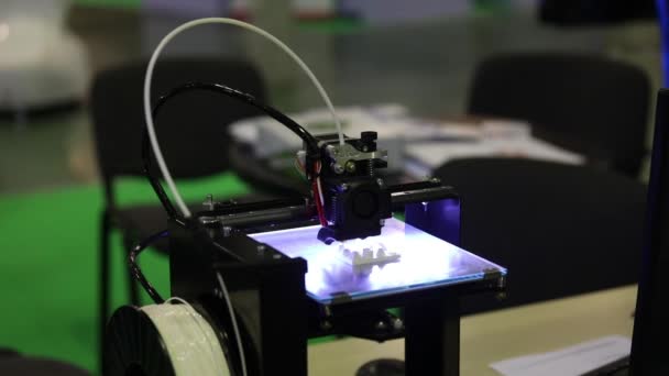3D nyomtatás technológia — Stock videók
