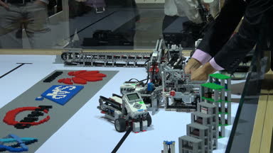 Sanal gerçeklik, 5g yardım deneyimi Huawei üzerinde durmak Fuarı CeBIT 2017 yılında Hannover Messe, Almanya