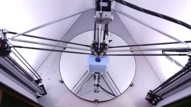 Tecnologia de impressão de impressora 3d — Vídeo de Stock