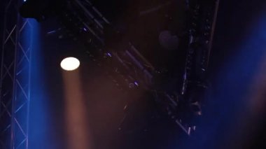 Sahne renkli ışıkları