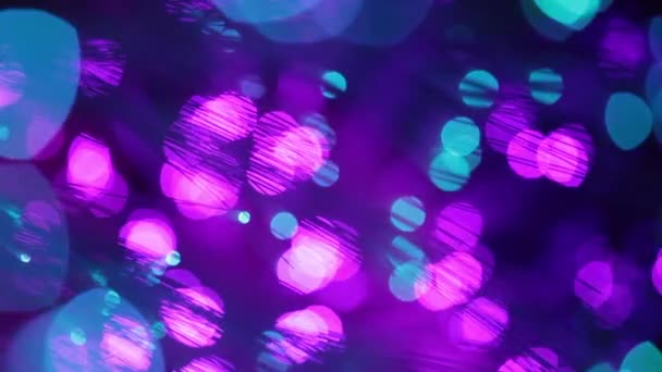 Résumé mouvement fond bokeh 