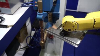 Robot otomatik el Punta kaynak işleminde