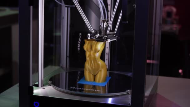 Impression d'imprimante 3D — Video