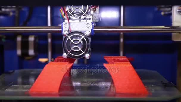 3D-принтер друкує — стокове відео