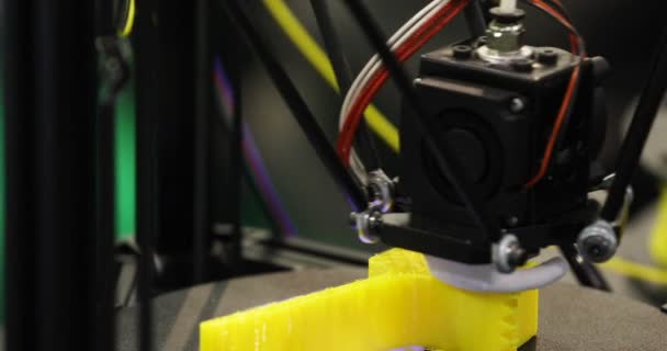 Tecnologia de impressão 3D — Vídeo de Stock
