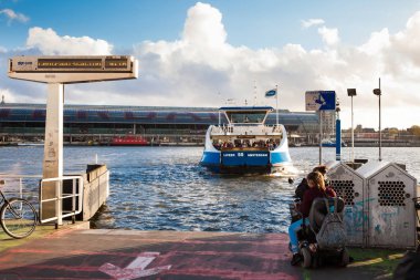 Cruise feribota Amsterdam City, Hollanda