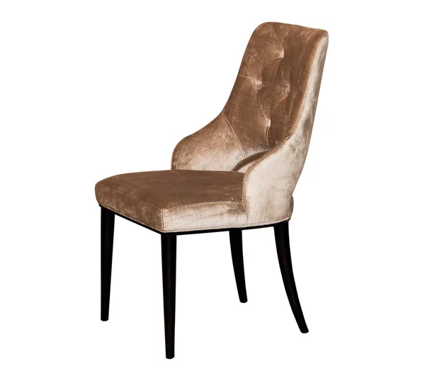 Graue Farbe Textil Sessel — Stockfoto