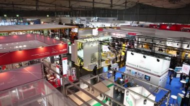 Ziyaretçi Sergi standları ve Messe Hannover, Almanya'nın Fuar kabinleri