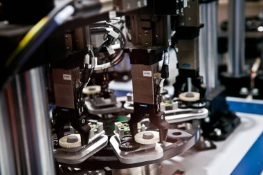 Schunk derleme elektronik hatta Messe Hannover, Almanya'nın adil