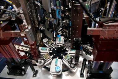 Schunk derleme elektronik hatta Messe Hannover, Almanya'nın adil