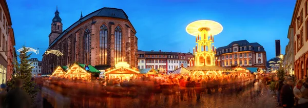 Mercado de Navidad en Heidelberg, Alemania — Foto de Stock